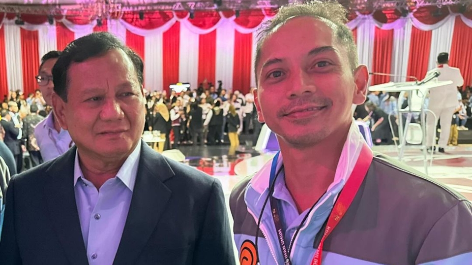 Fauzi Baadilla bareng Presiden Terpilih Prabowo Subianto