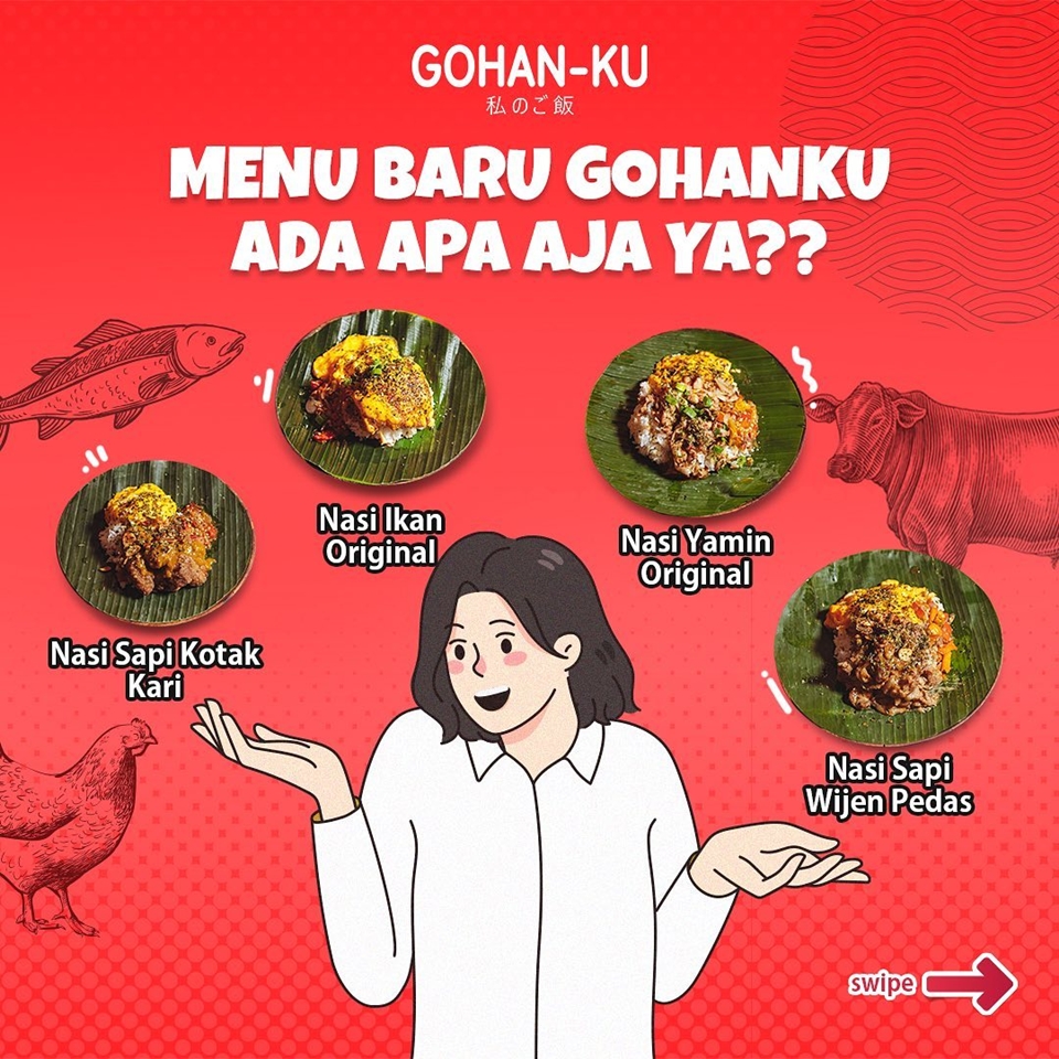 Nasi Bungkus Jepang Gohan Ku Instagram