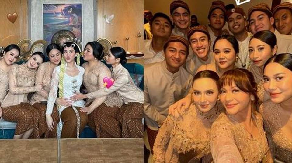 Mahalini jadi bridesmaid Aaliyah Massaid Instagram