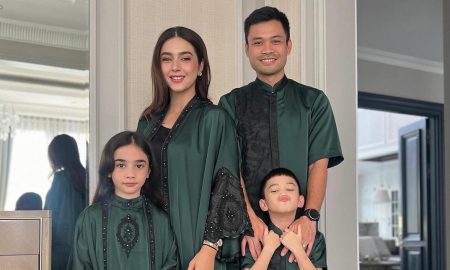 Nabila Syakieb bersama suami dan anak-anak [Instagram]