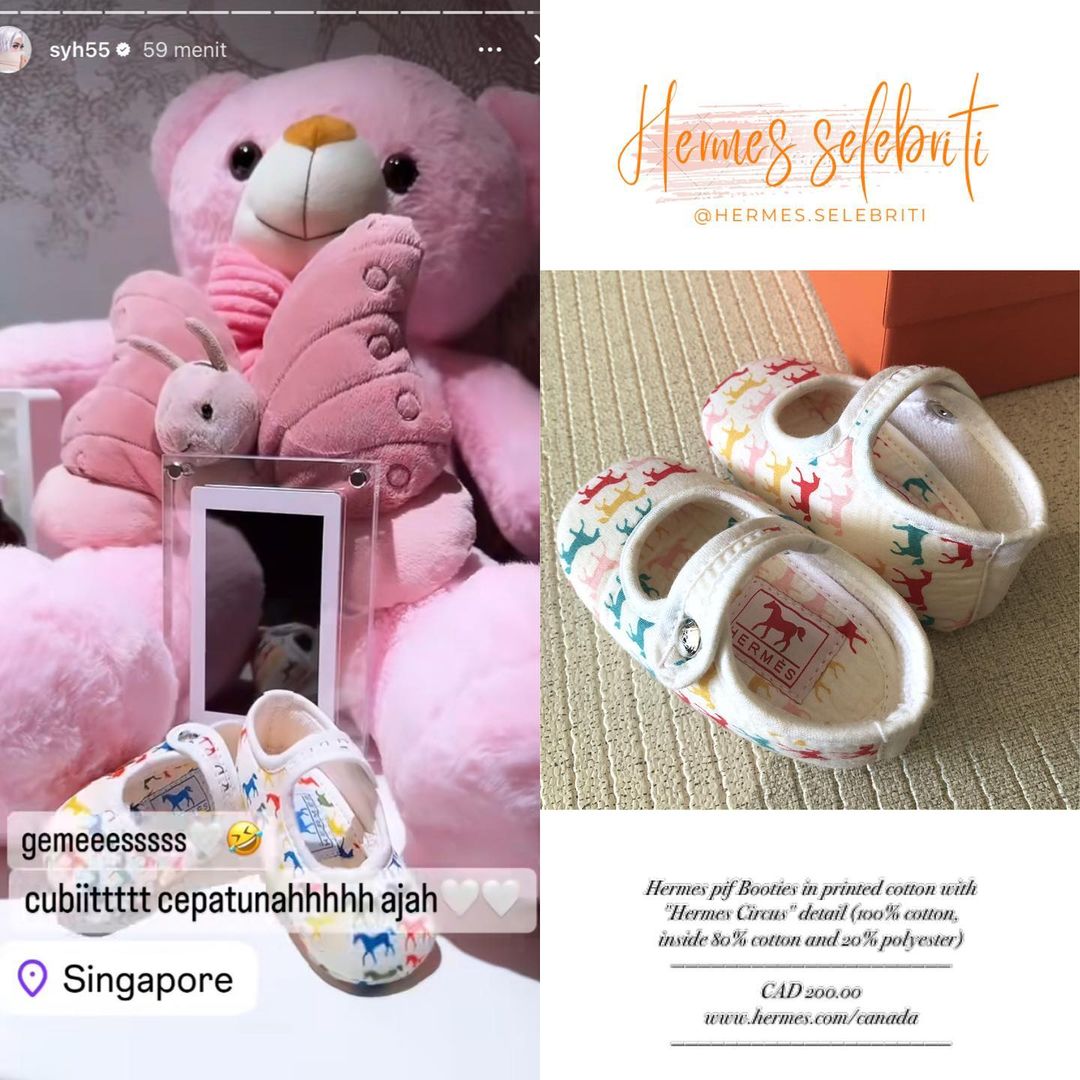 Sepatu Anak Syahrini Instagram