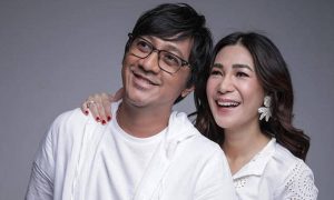 Andre Taulany dan istrinya Erin Instagram