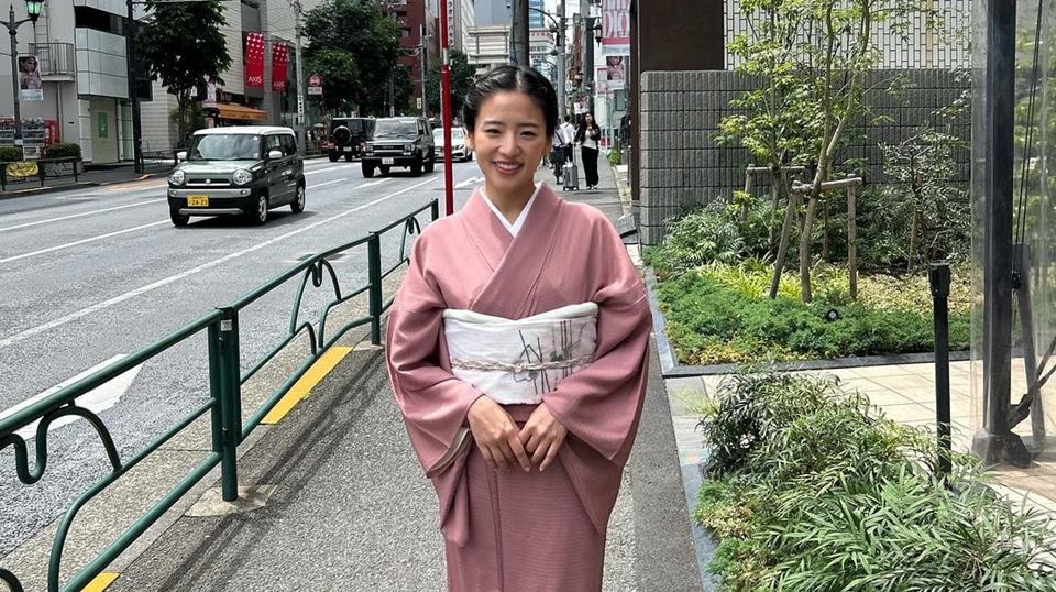 Haruka Nakagawa Pakai Kimono Instagram