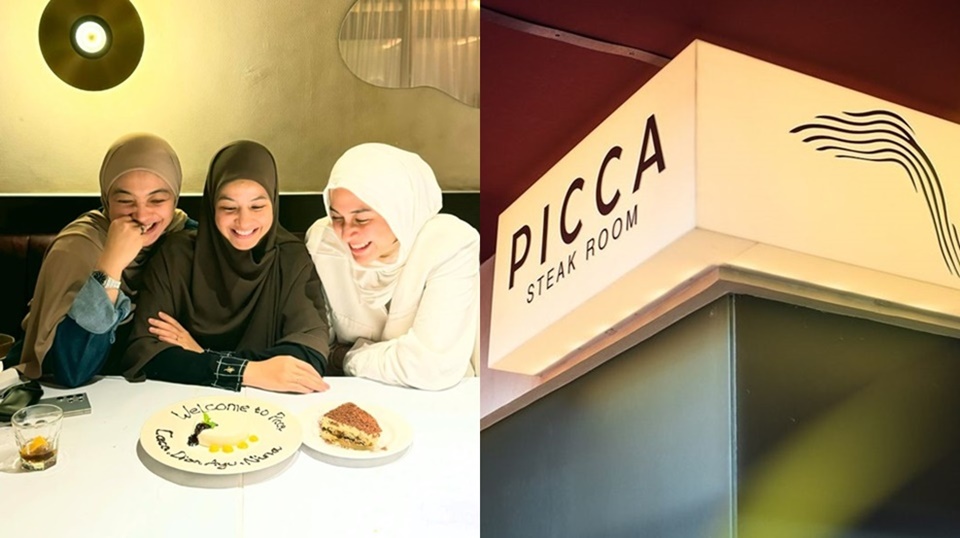 Natasha Rizky di Picca Steak Room Instagram