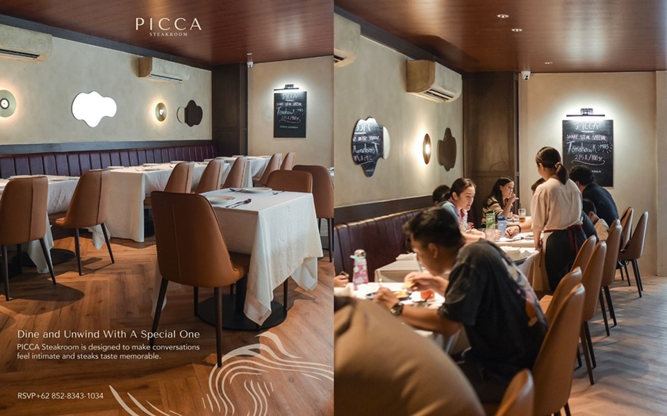 Picca Steak Room yang Dikunjungi Natasha Rizky Instagram