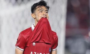 Adab Pratama Arhan Nonton Bola instagram