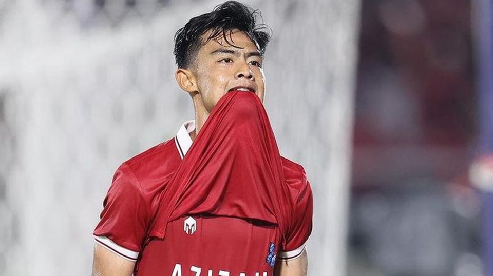 Adab Pratama Arhan Nonton Bola instagram