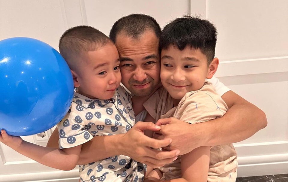 Raffi Ahmad Bareng Anak anaknya Instagram