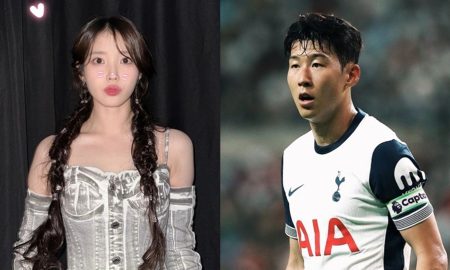 IU dan Son Heung Min [Instagram]