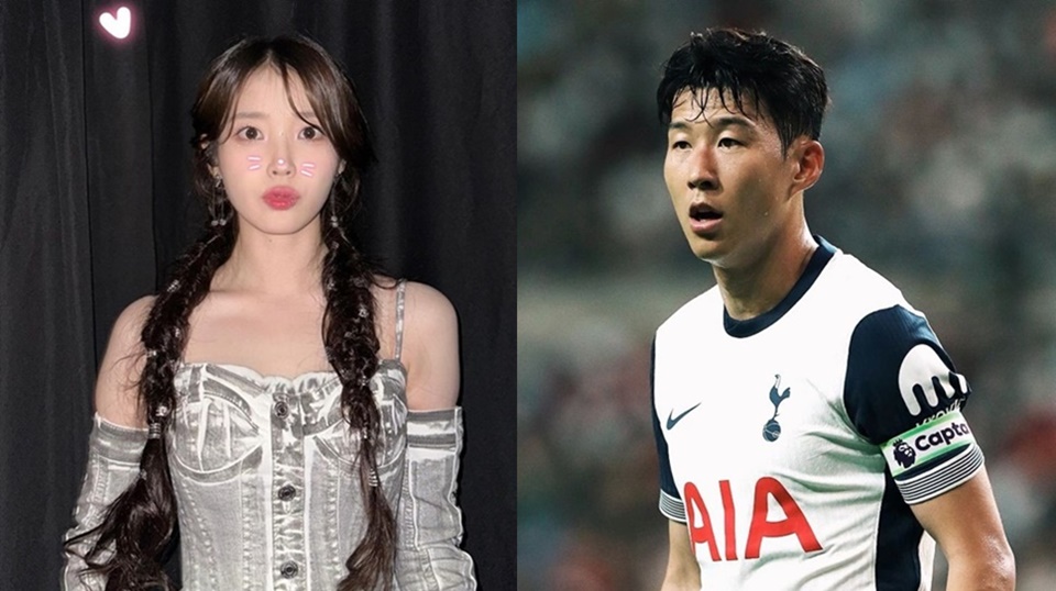 IU dan Son Heung Min Instagram