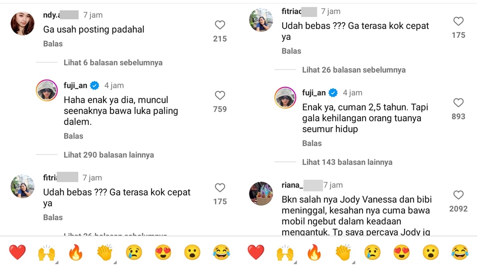 Fuji Gak Terima Tubagus Joddy Bebas