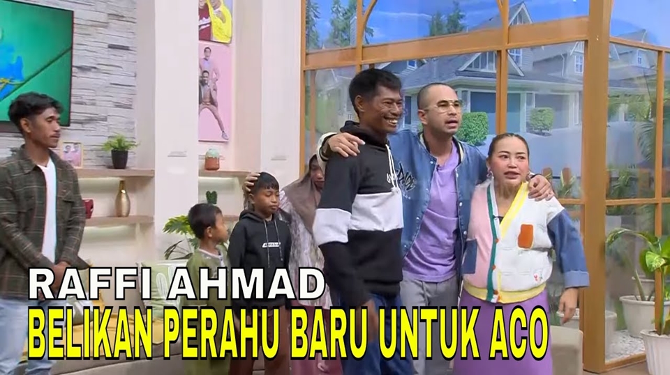 Penampakan Kapal Nelayan dari Raffi Ahmad untuk Pak Aco