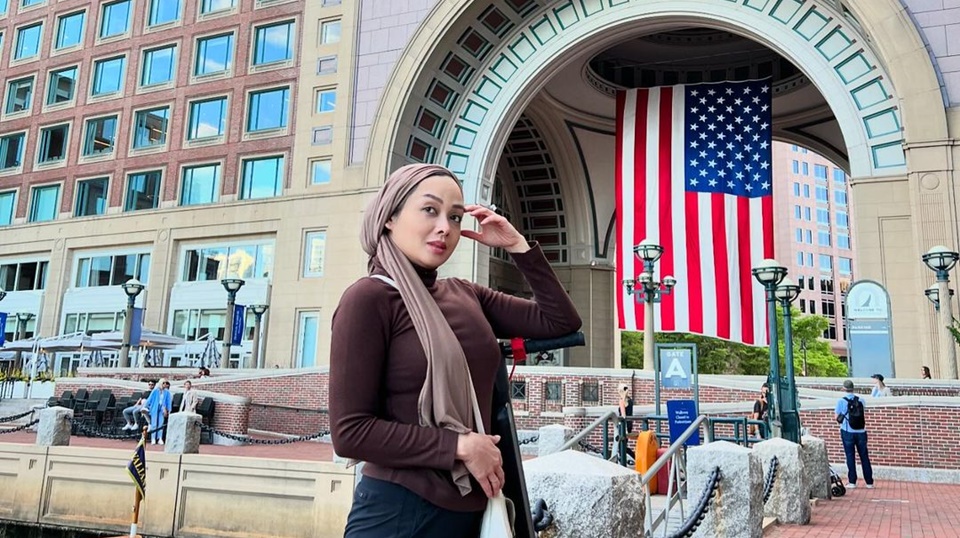 Terry Putri di Amerika Serikat Instagram