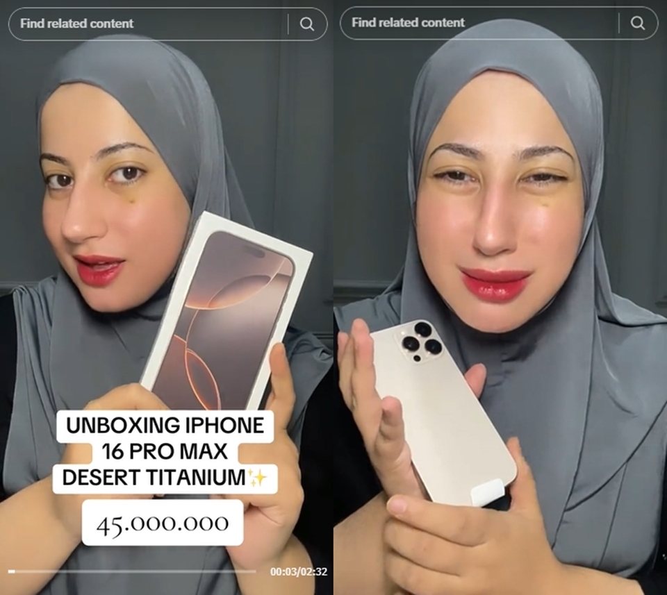 Tasyi Athasyia Unboxing HP baru