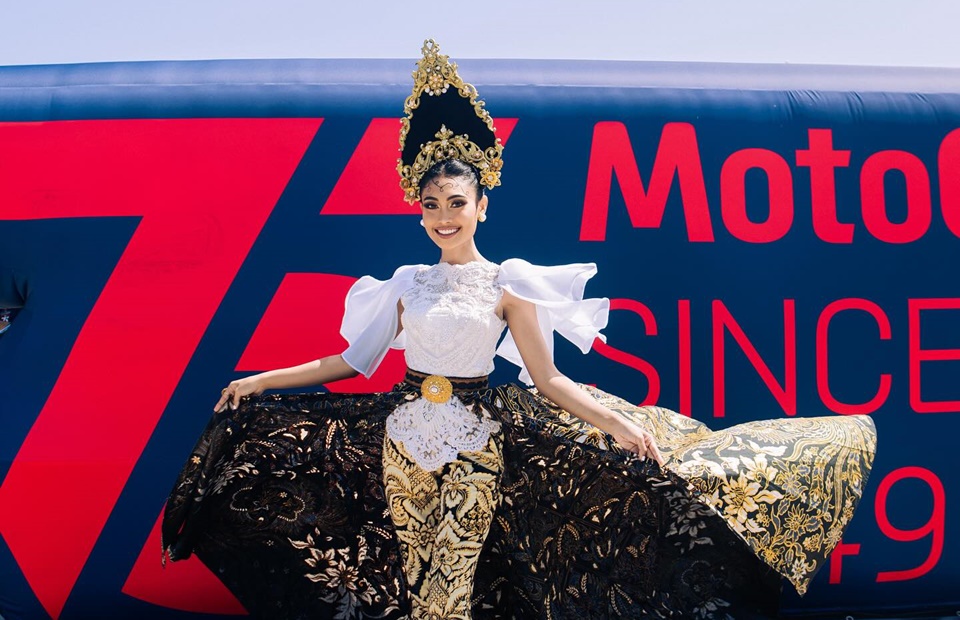 Novia Bachmid di Opening Ceremony MotoGP Mandalika Instagram