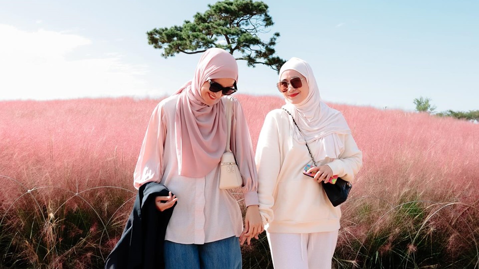 Shireen Sungkar Liburan ke Korea Selatan Instagram