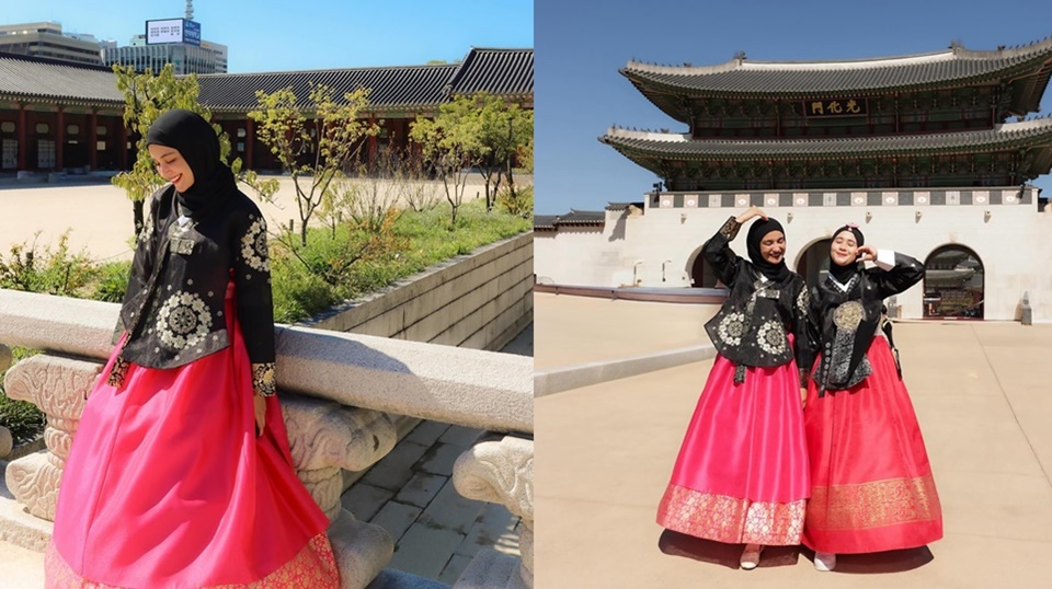 Shireen Sungkar Liburan ke Korea Selatan Instagram